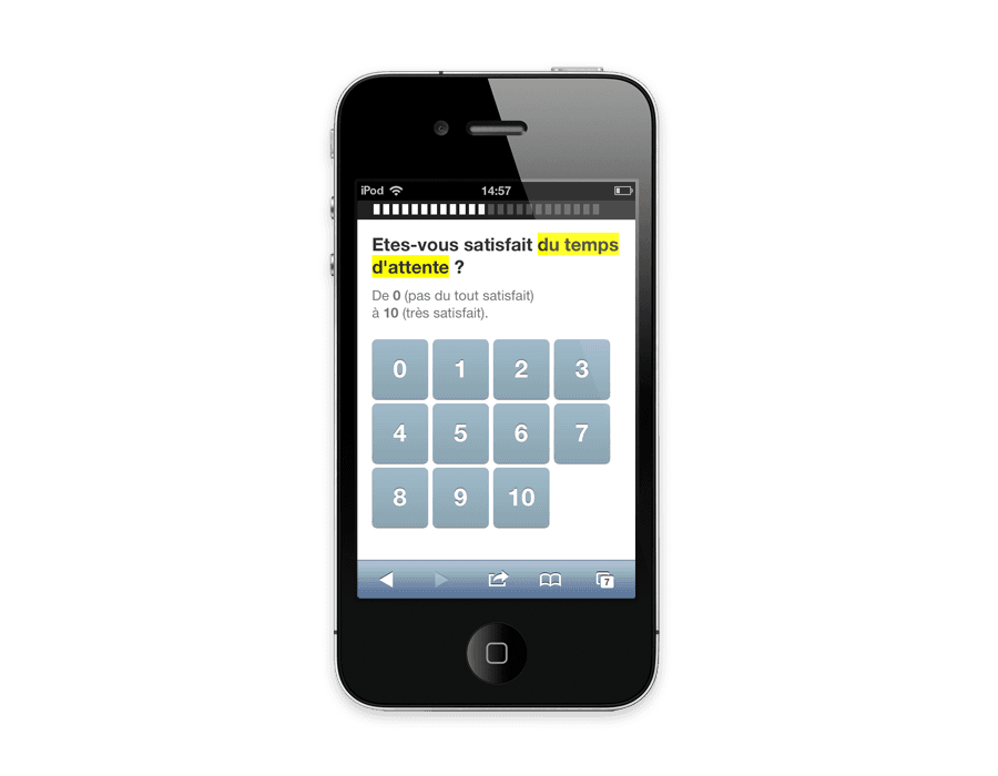 sfr mobile web app screenshot